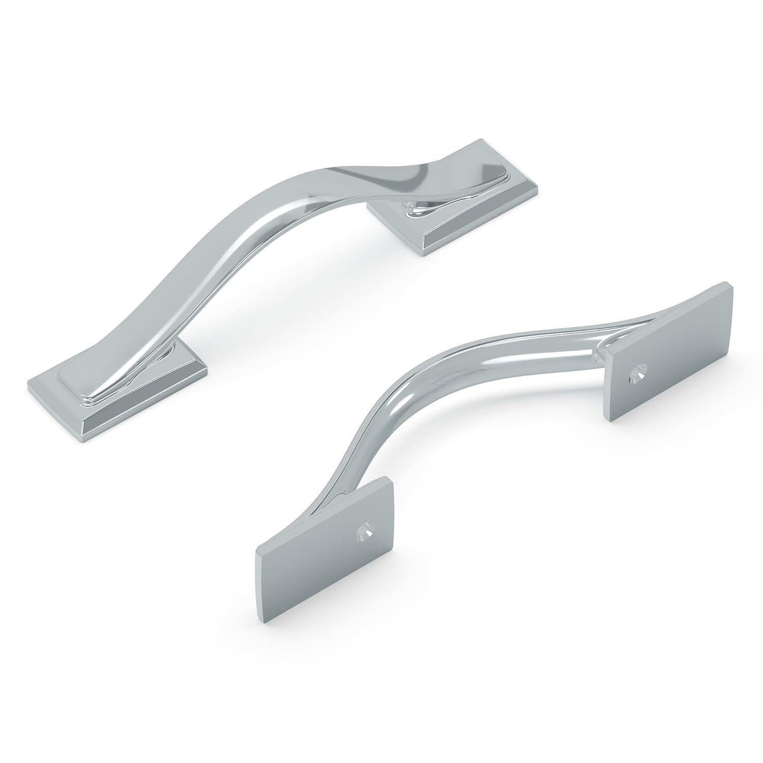 Dover Kitchen Cabinet Handles, Solid Core Drawer Pulls for Cabinet Doors, 3"