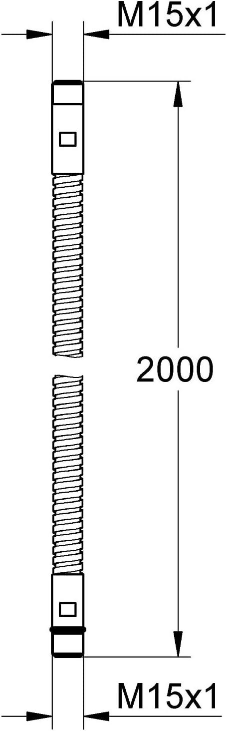 79" Chrome Handshower Replacement Hose