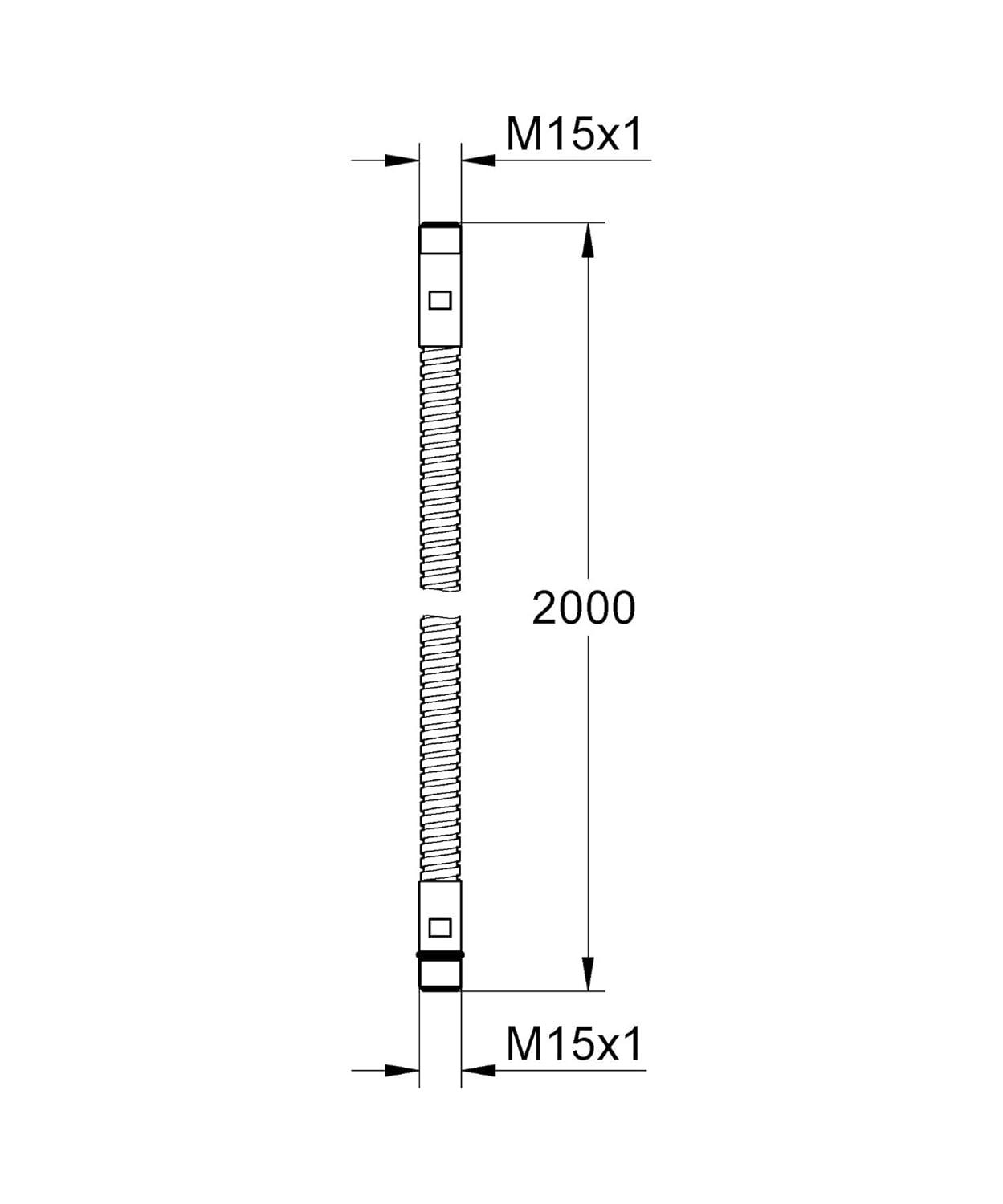 79" Handshower Replacement Hose
