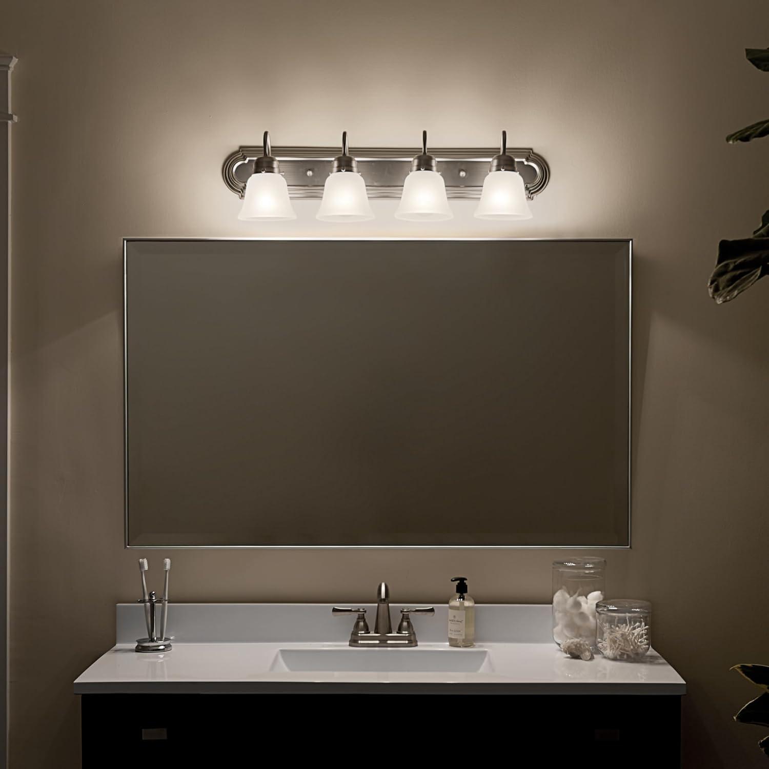 Kichler Lighting 4 - Light Vanity in  Brushed Nickel