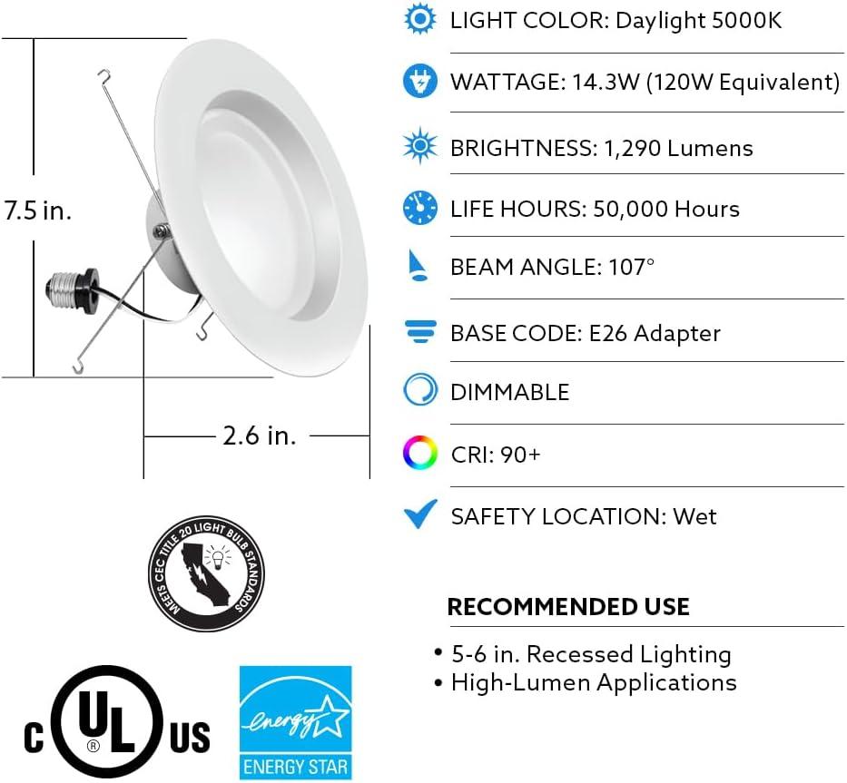 FEIT Electric Enhance LED Retrofit Kit Recessed Light