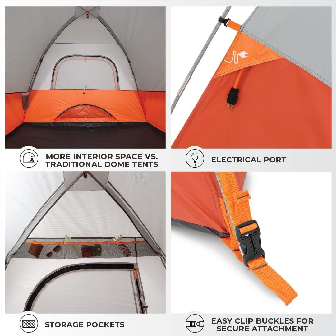 Core 6 Person Dome Tent with Vestibule