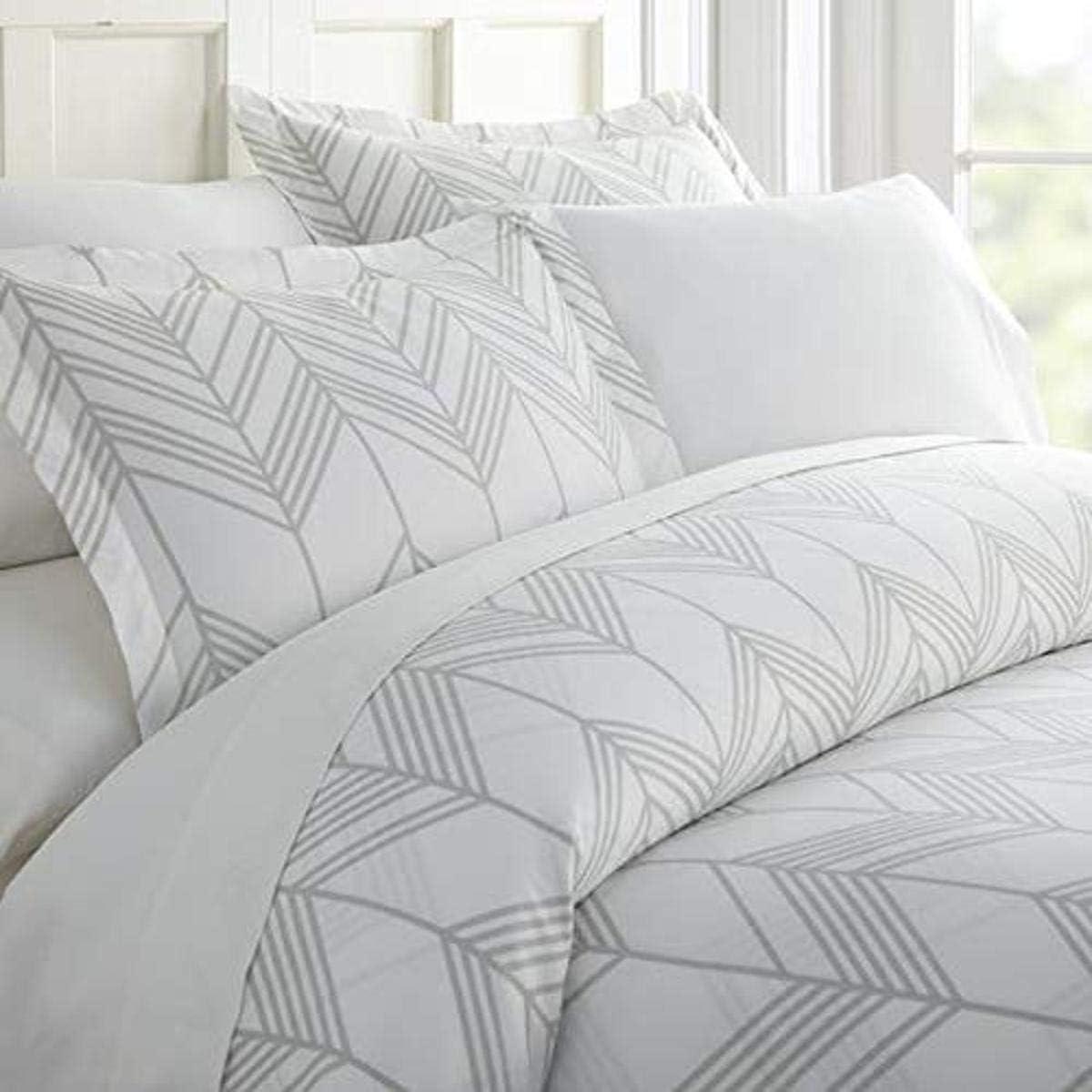 Home Alps Chevron Pattern Duvet Cover Set