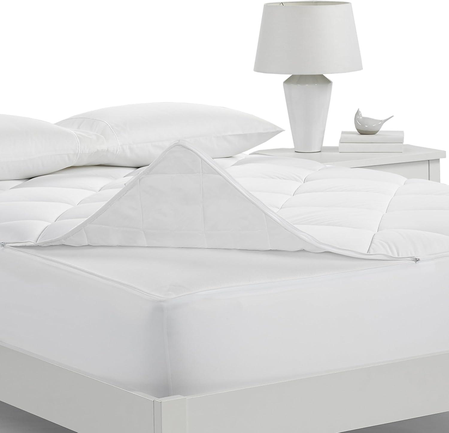 Serta Luxury Soft Quilted Mattress Pad