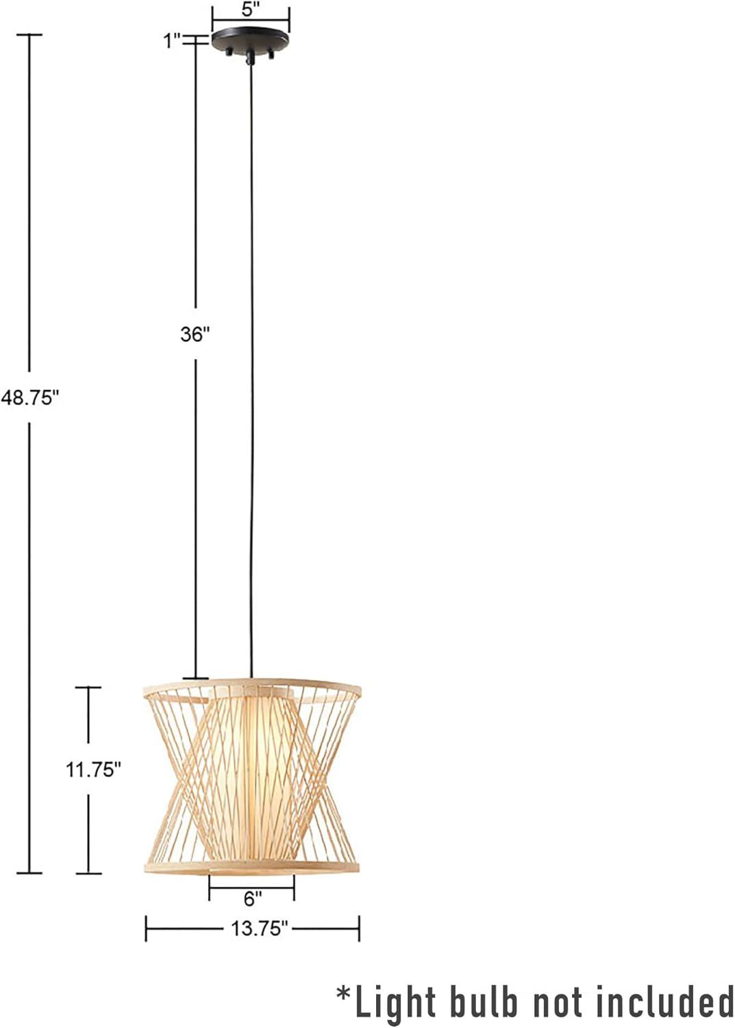 510 Design Geometric Bamboo Pendant