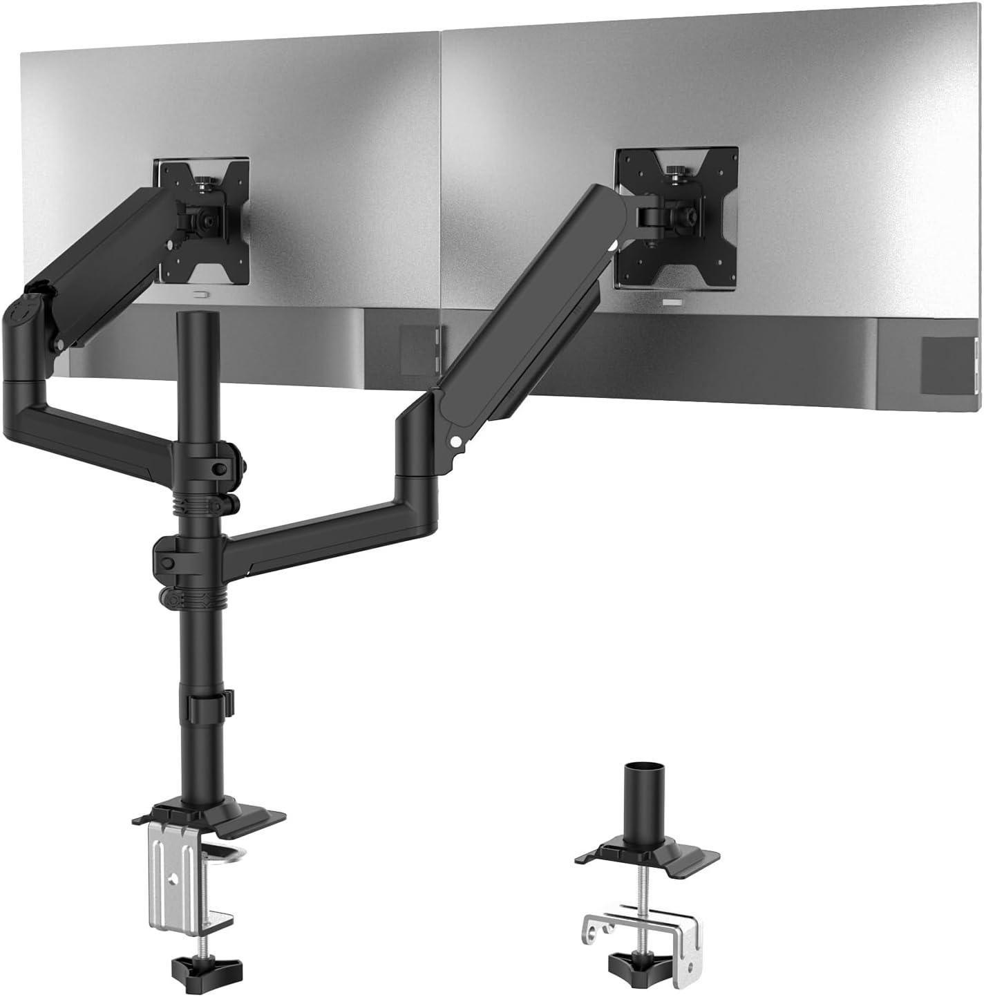 WALI GSDM002 2 TV & Monitor Mount with Accessories Included