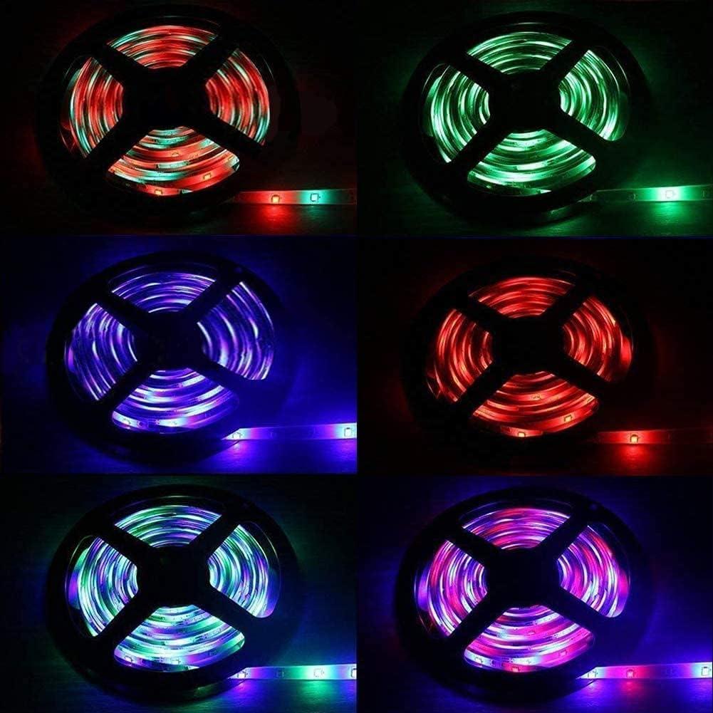 2-Port 44 Key IR LED Light Remote,RGB Control Box+ DC 12V 3A LED Power Supply Led Light Adapter+ 2 Pack 3.3FT Extension Cable for 3528 5050 RGB LED Strip Lights(Not Compatiable 24V LED Lights)