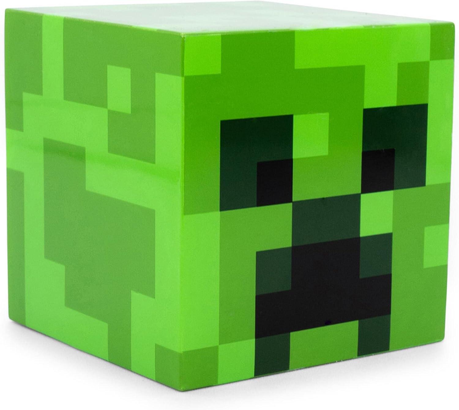 Ukonic Minecraft Green Creeper Plug-In Nightlight with Auto Dusk to Dawn Sensor