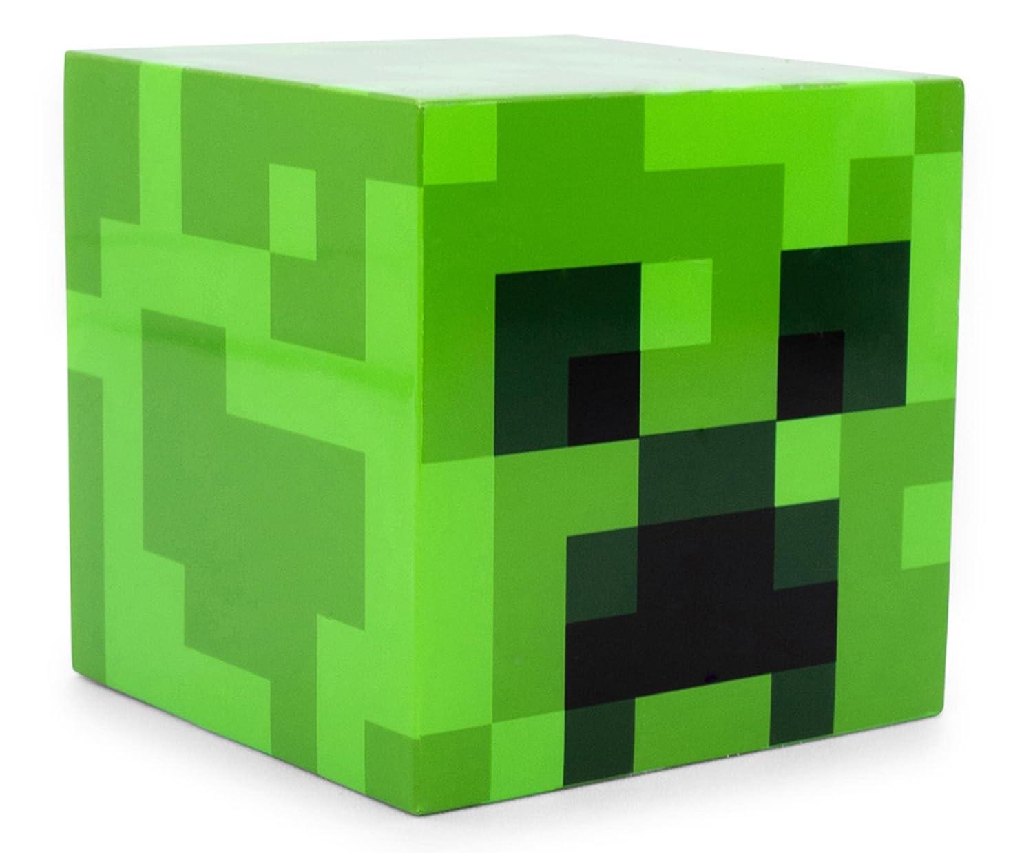 Ukonic Minecraft Green Creeper Plug-In Nightlight with Auto Dusk to Dawn Sensor