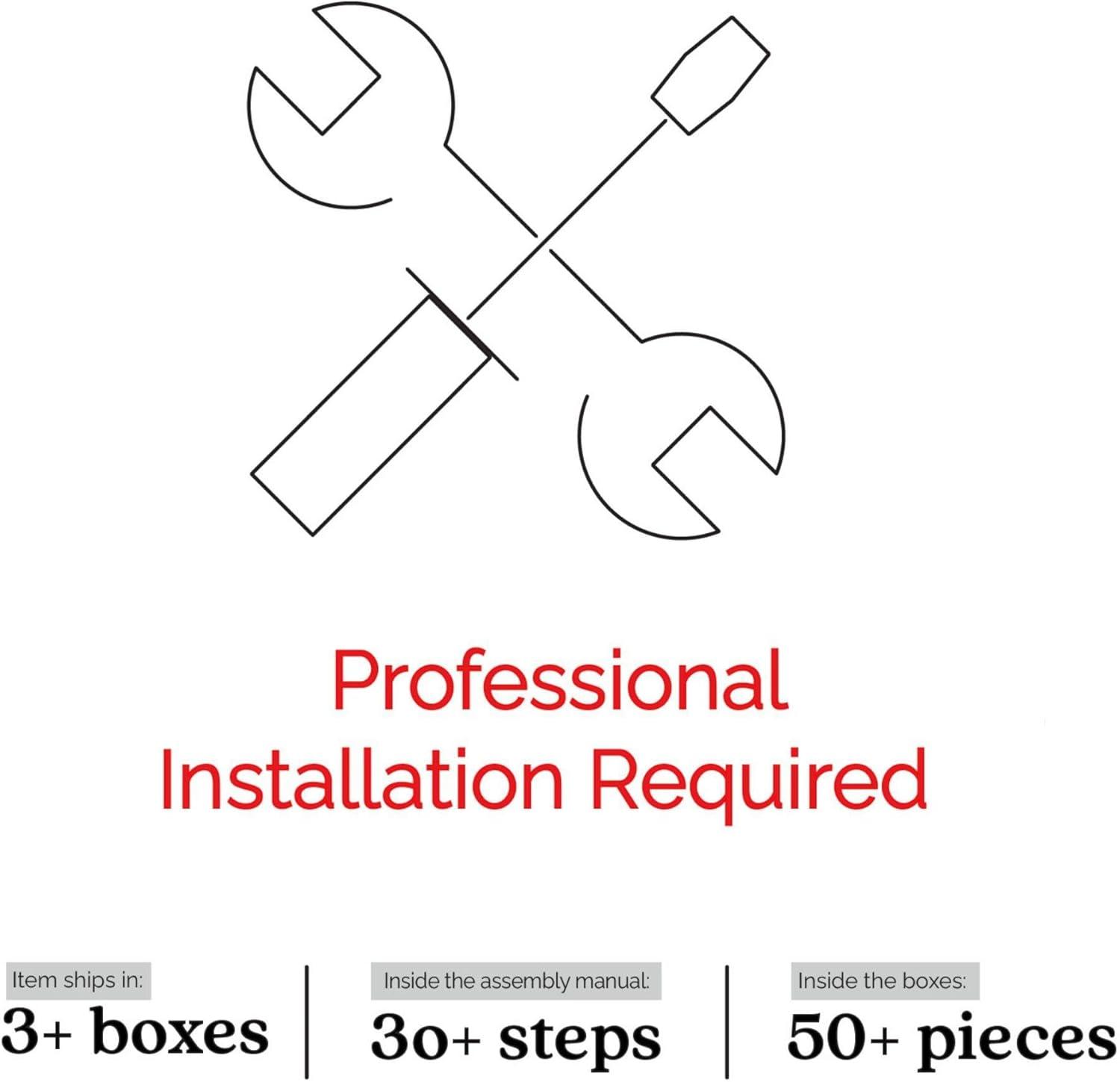 Columbia Walnut Full Size Murphy Bed with Storage and Slats