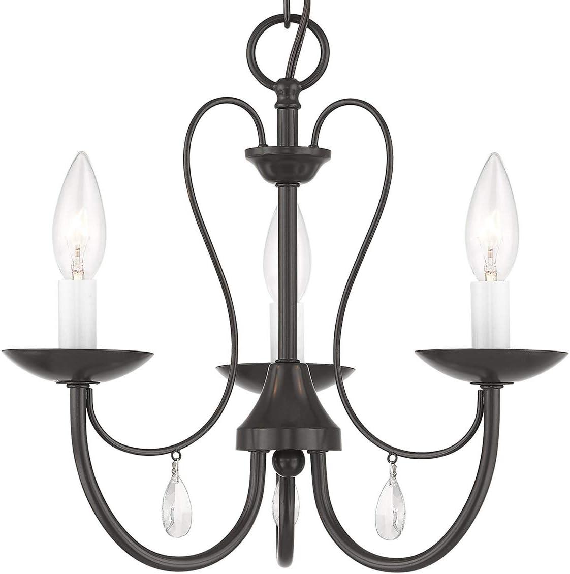 Livex Lighting Mirabella 3 - Light Chandelier in  English Bronze