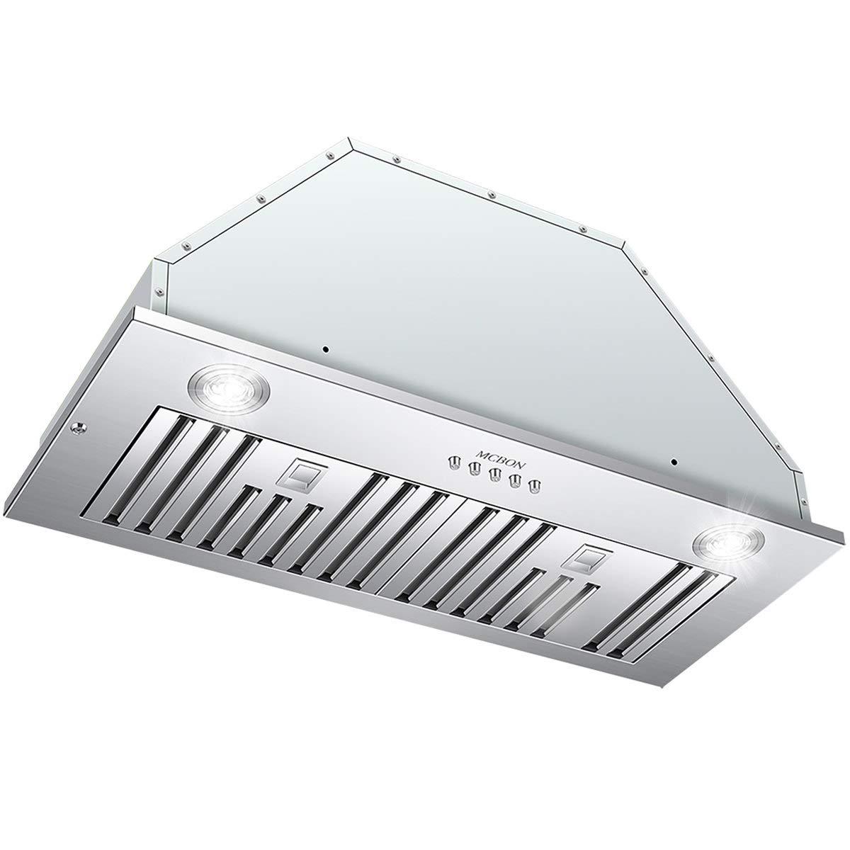 Range Hood Insert 30 inch, 600 CFM Vent Hood Insert, Ultra-quiet Range Hood Insert, Built In Kitchen Hood, Insert Range Hood, Stainless Steel range hood, IE71-30