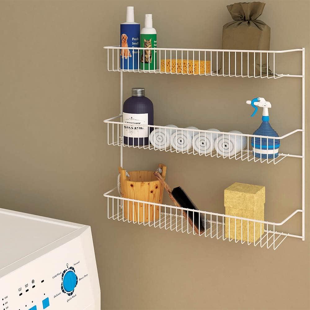 Closetmaid 8022 3-Tier Storage Rack, 18", White