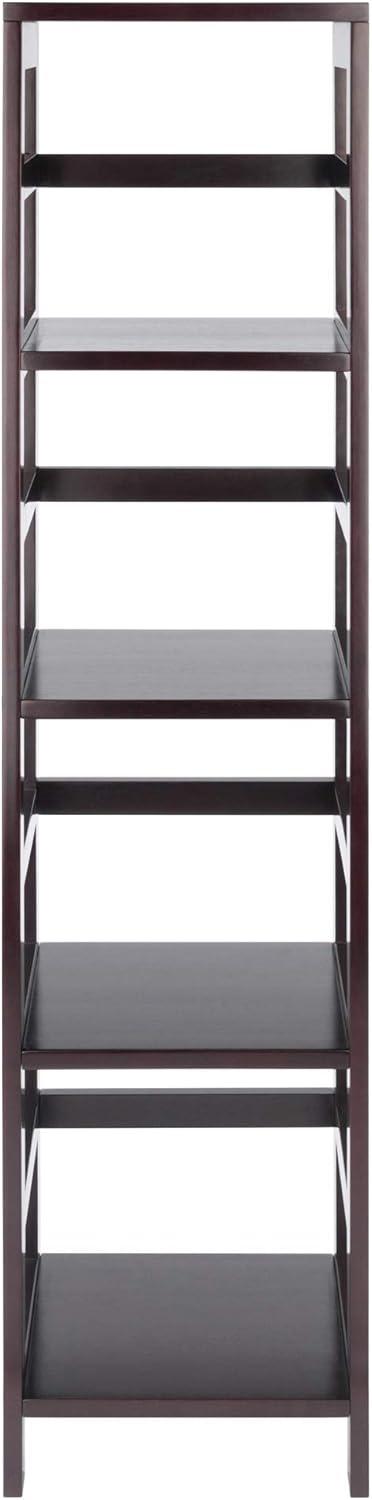 55" 4 Section Narrow Bookshelf Espresso - Winsome