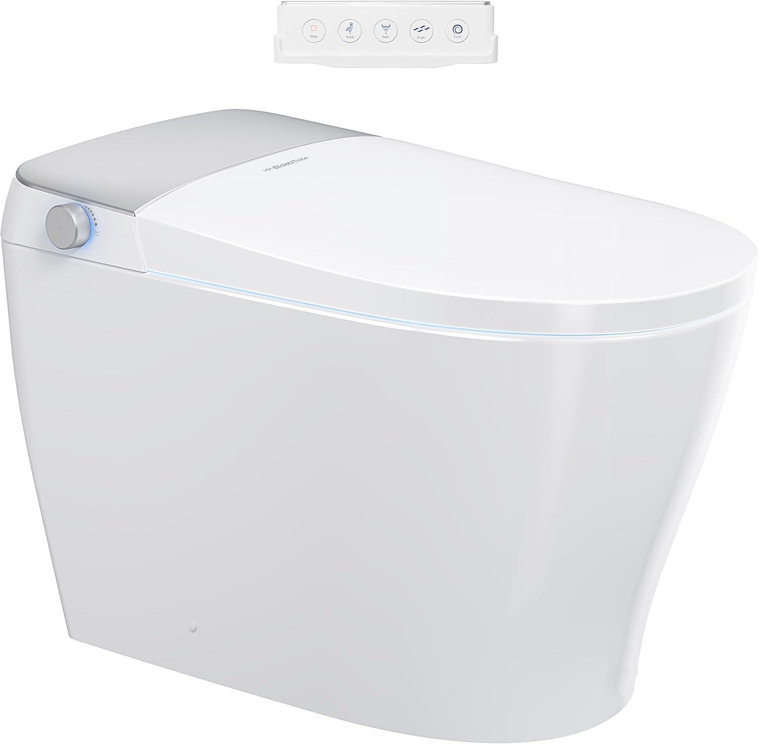 BidetMate 5000 Series Self-Cleaning Smart Toilet with Bidet, Night Light & Remote