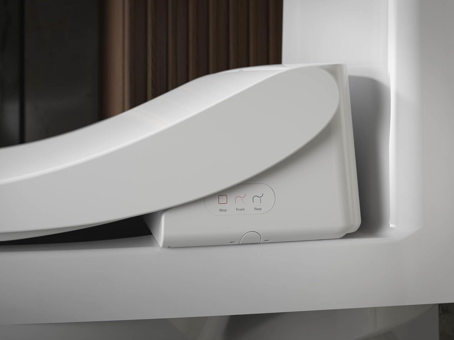 PureWash® E880 Elongated Bidet Toilet Seat with Remote Control