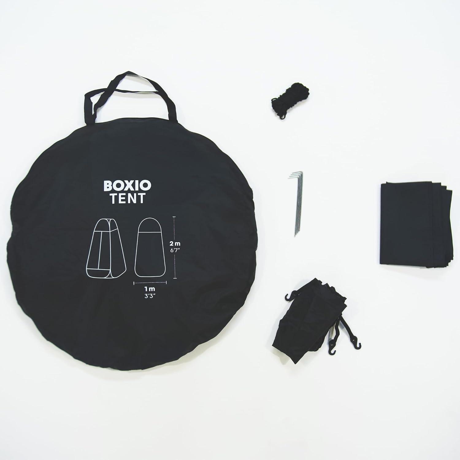 BOXIO - Tent: Pop Up Portable Camping Shower and Toilet Tent - Outdoor Camping Gear and Shower Solution