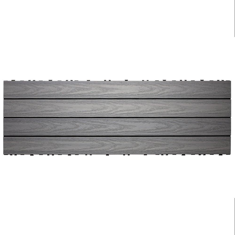 UltraShield Naturale 36" x 12" Composite Interlocking Deck Plank