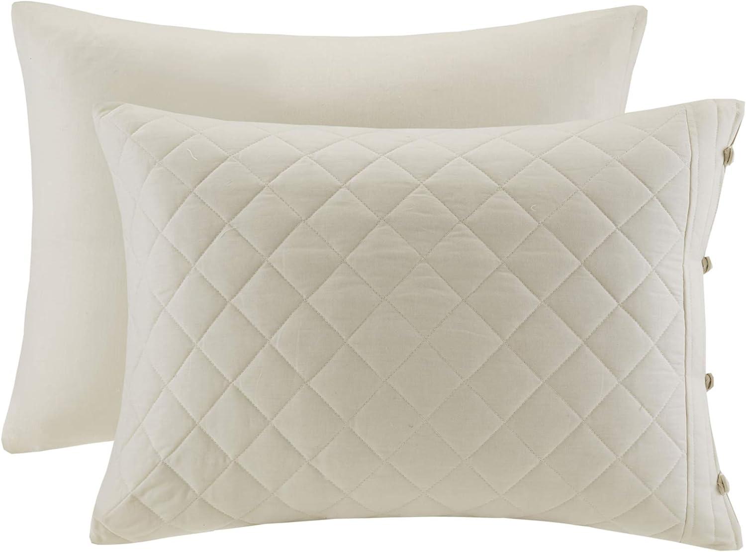 Madison Park Breanna Cotton Modern & Contemporary 4 Piece Quilt Set & Reviews | Wayfair