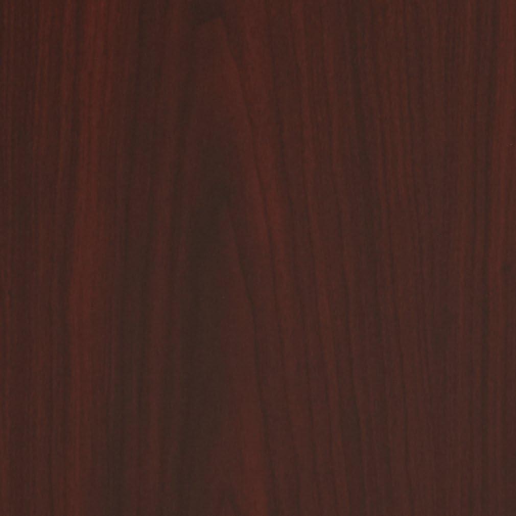 Lorell Essentials 2 Door Laminate Storage Cabinet in Mahogany