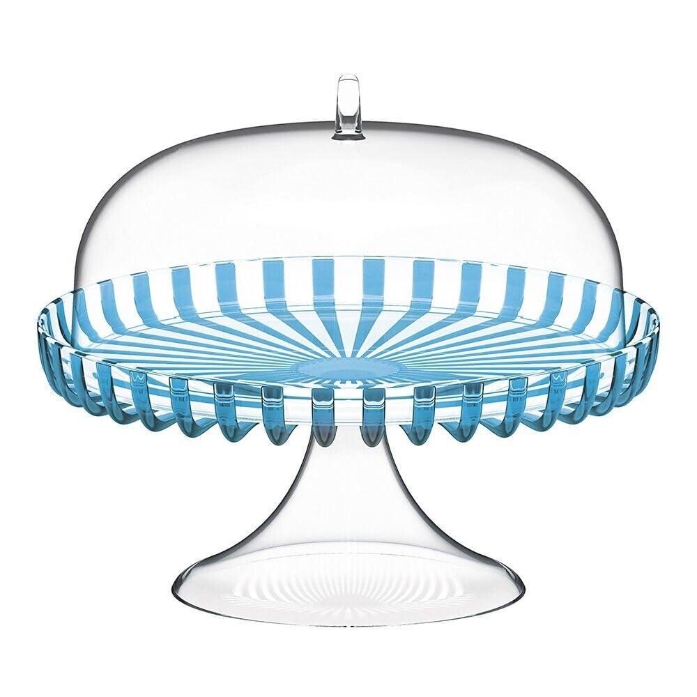 Guzzini Dolcevita Cake Serving Stand - Turquoise, Turquoise