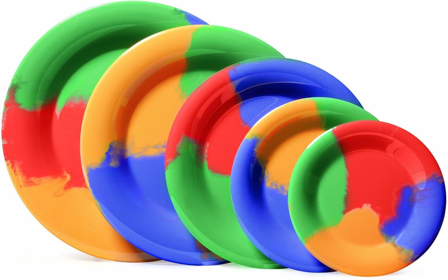 G.E.T. 9'' Melamine Salad/Dessert Plate (Set of 12)