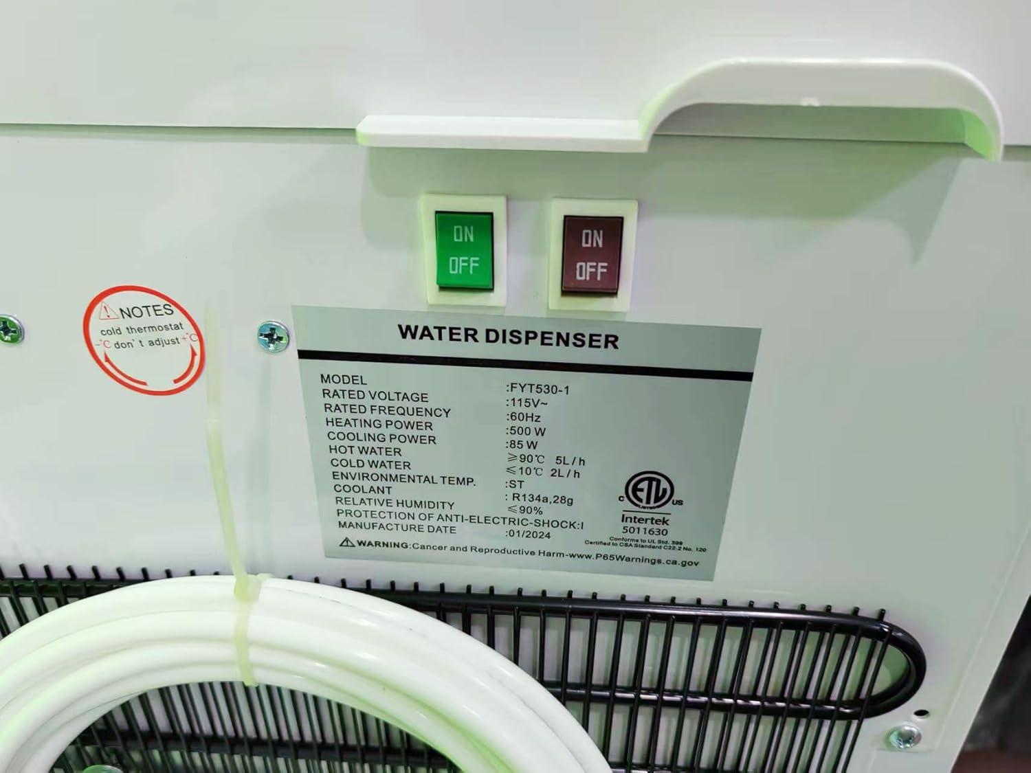 Soopyk Soopyk Black Countertop Bottleless Electric Filtered Water Dispenser