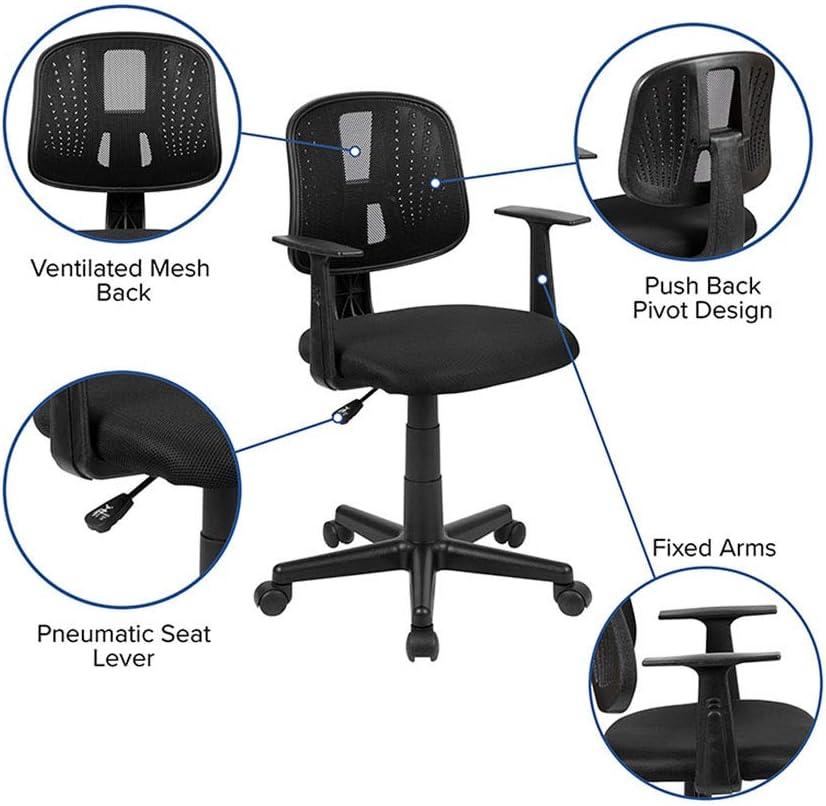 Flash Furniture Meridian Mid-Back Swivel Mesh Task Office Chair with Pivot Back by Flash Furniture