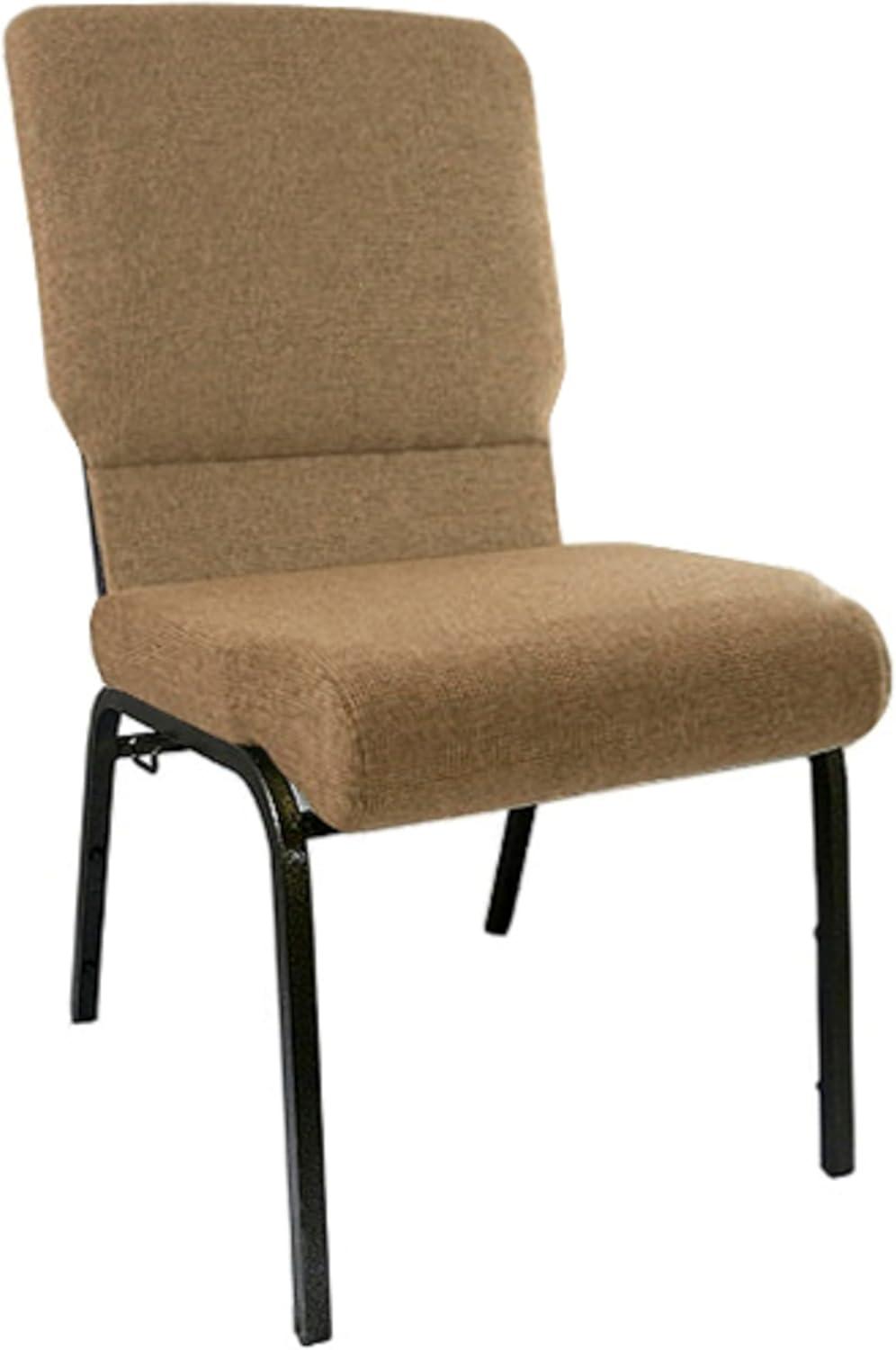 BizChair Mixed Tan Church Chairs 18.5 in. Wide