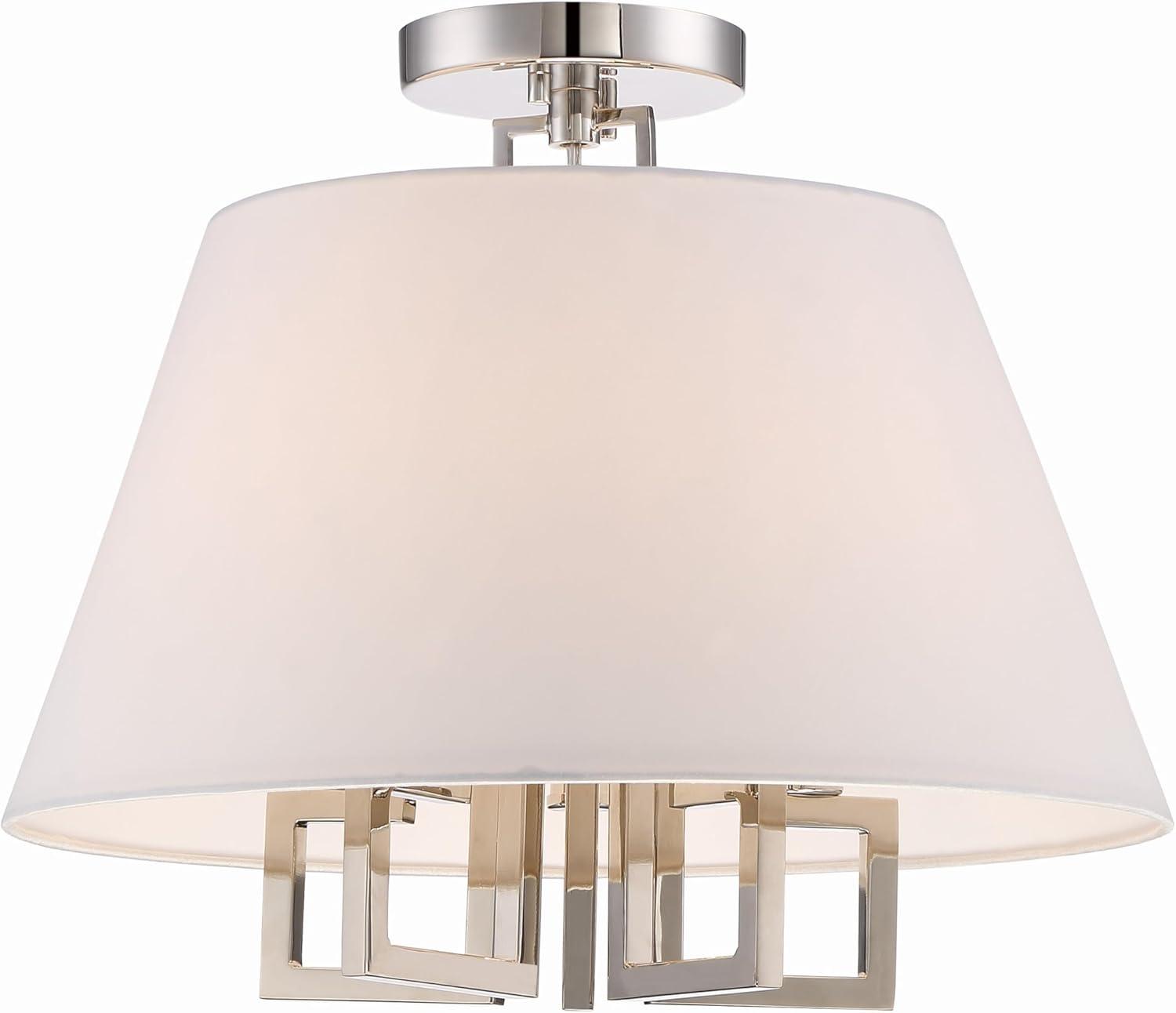 Crystorama Lighting Westwood 5 - Light Chandelier in  Polished Nickel