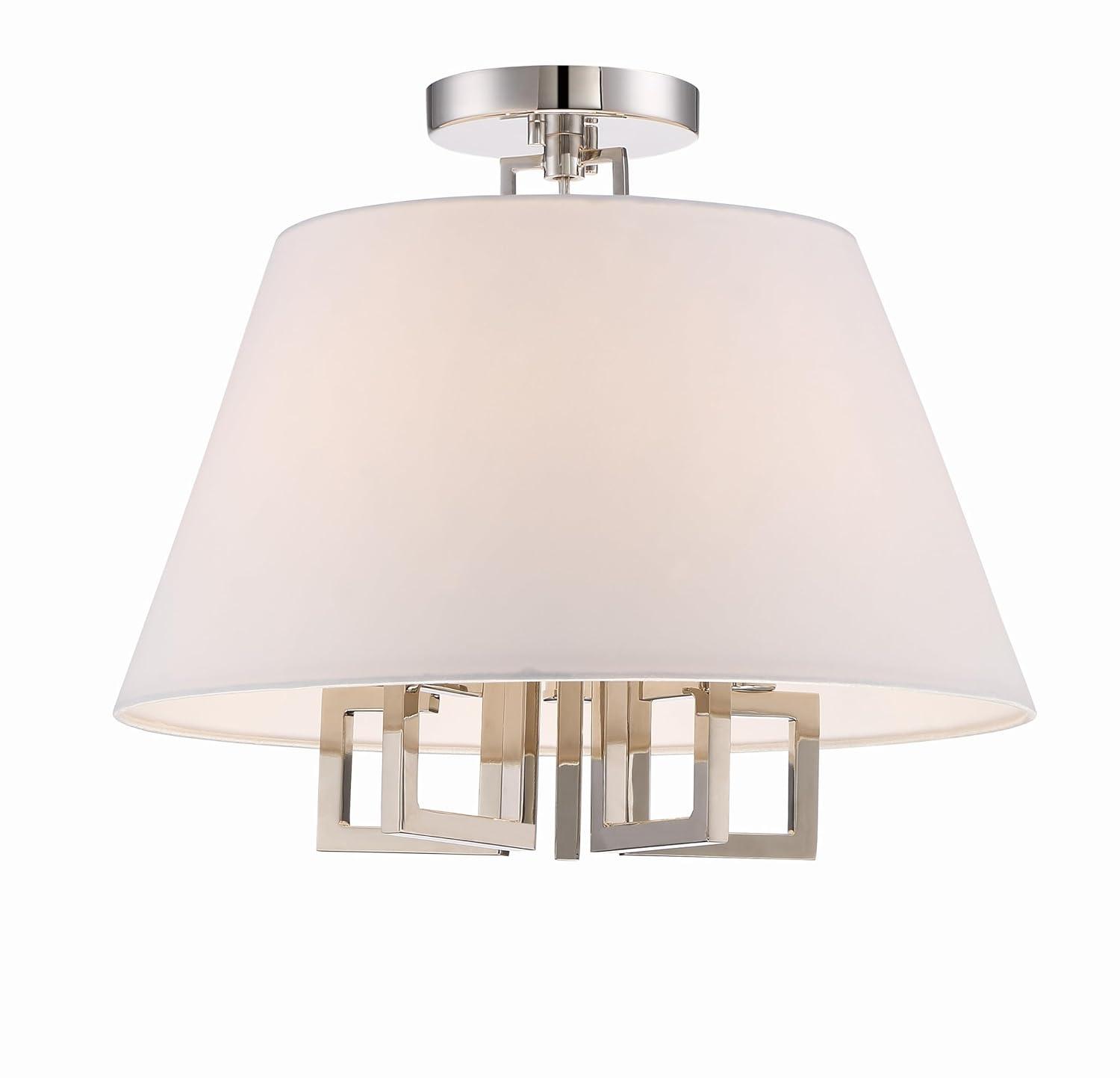 Crystorama Lighting Westwood 5 - Light Chandelier in  Polished Nickel