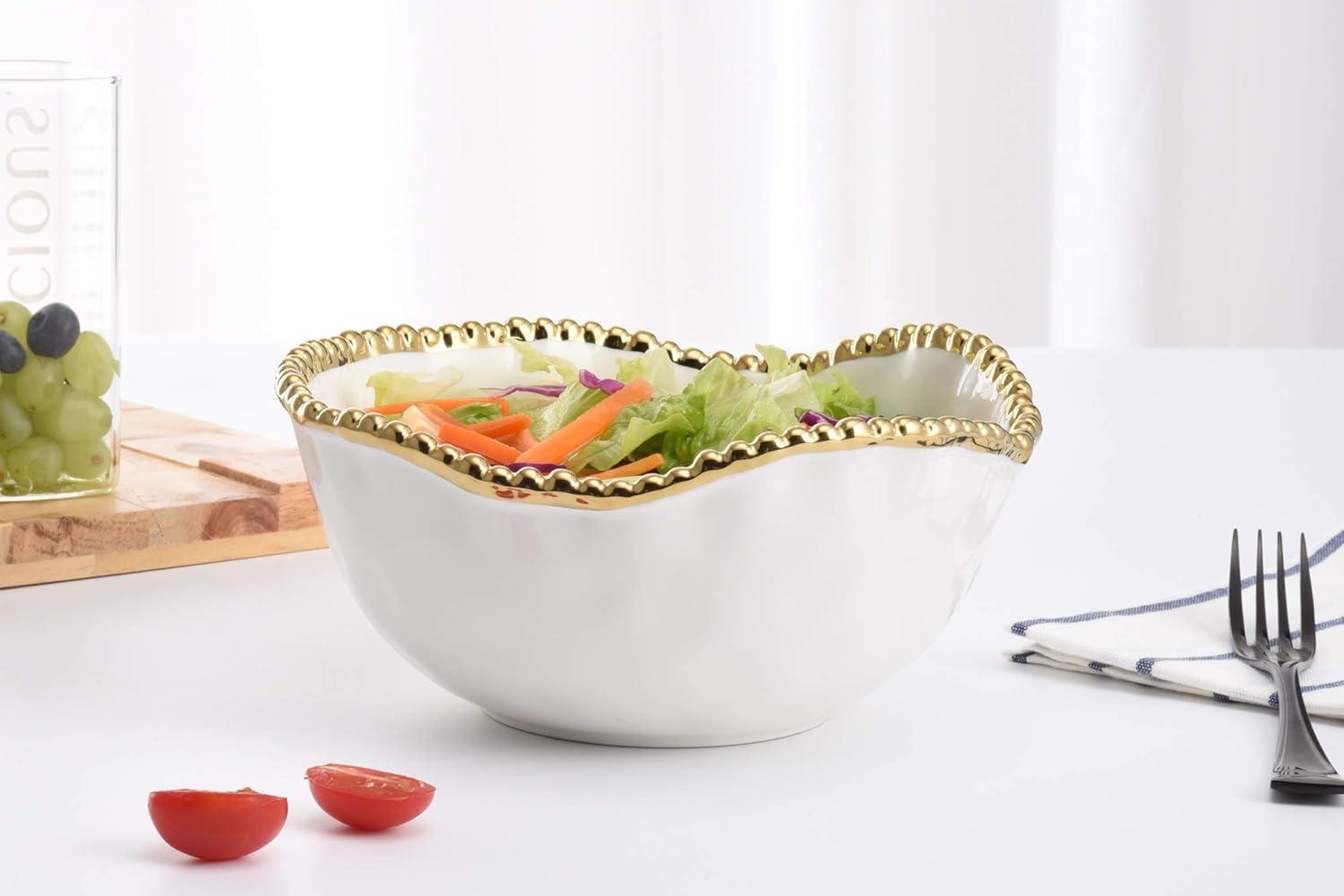 Pampa Bay Salerno Porcelain Medium Salad Bowl