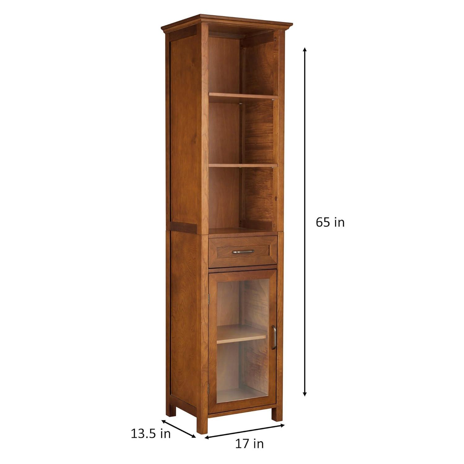 Teamson Home Mueble de Lino Muy Independiente con Almacenamiento Mixto