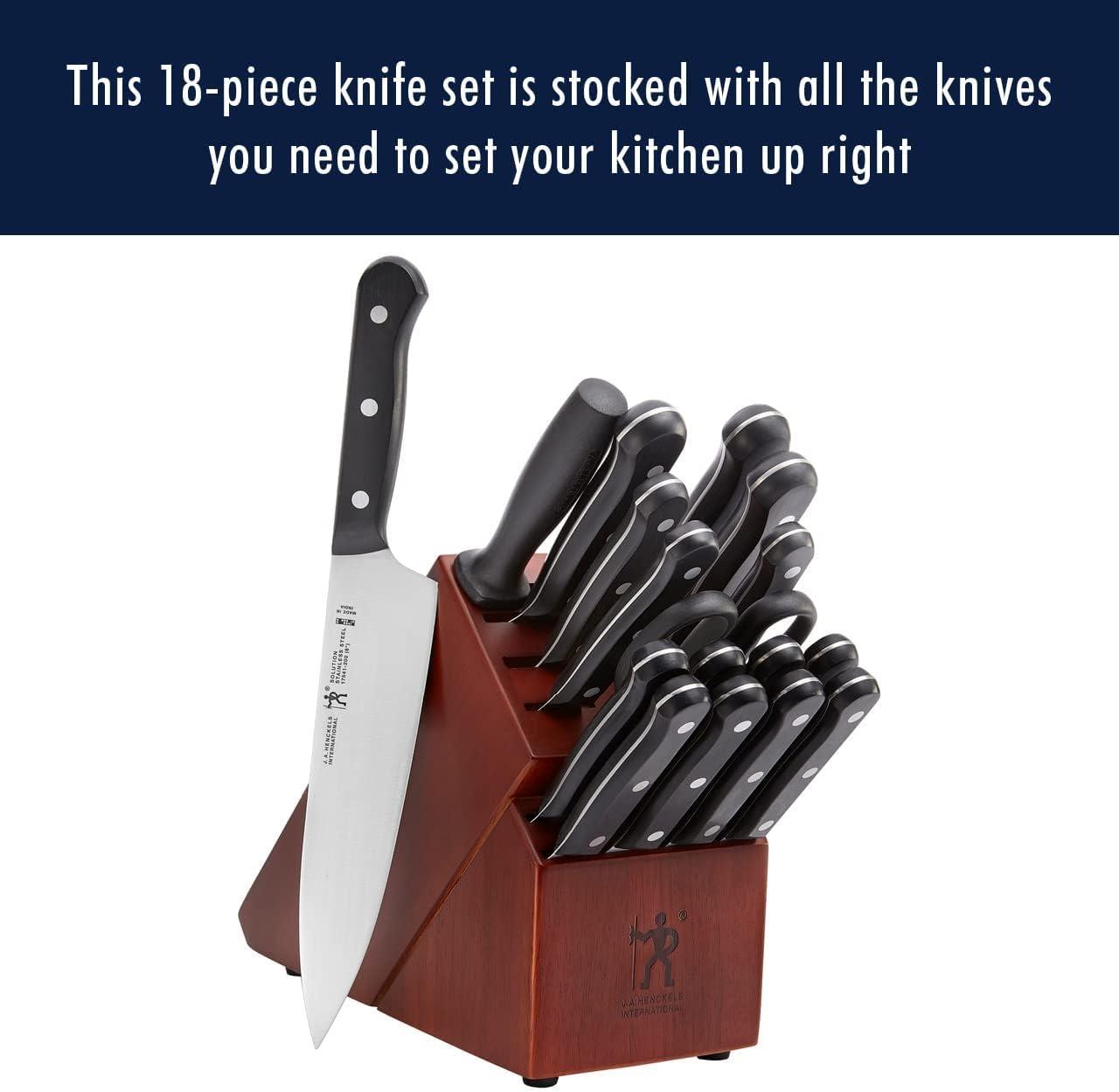 HENCKELS HENCKELS Dynamic 18-Piece Knife Block Set