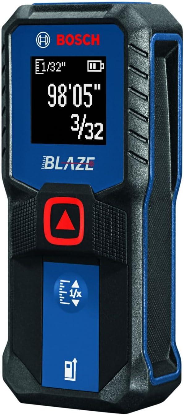 Bosch GLM100-23 Blaze Laser Measure, Red Beam, 100 Ft. - Quantity 1