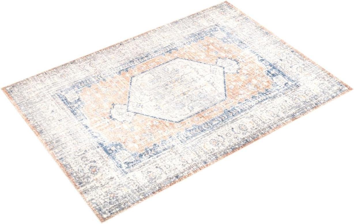 Nuloom Jacquie Machine Washable Vintage Floral Indoor Area Rug