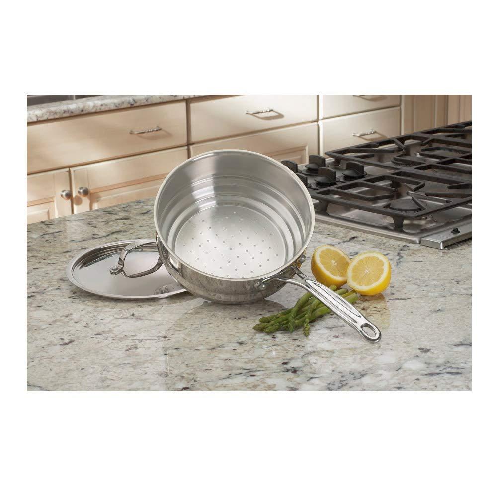 Cuisinart Chef's Classic 20-Centimeter Universal Steamer with Cover