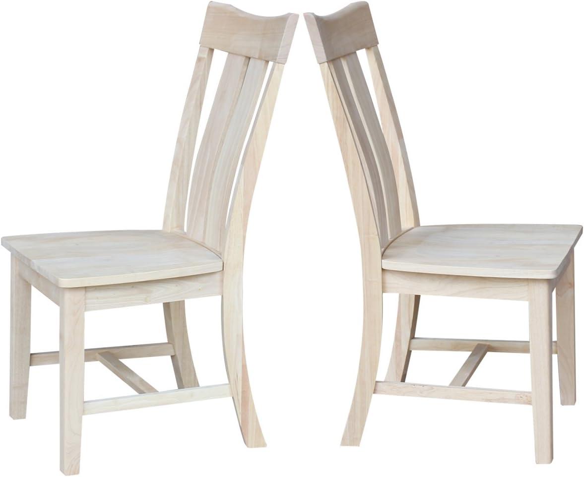 International Concepts Set of Two Ava Chairs