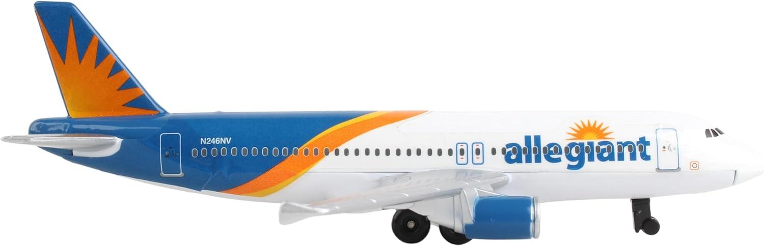 Diecast Metal Aircraft Toy Commercial Airplane - Allegiant Airlines