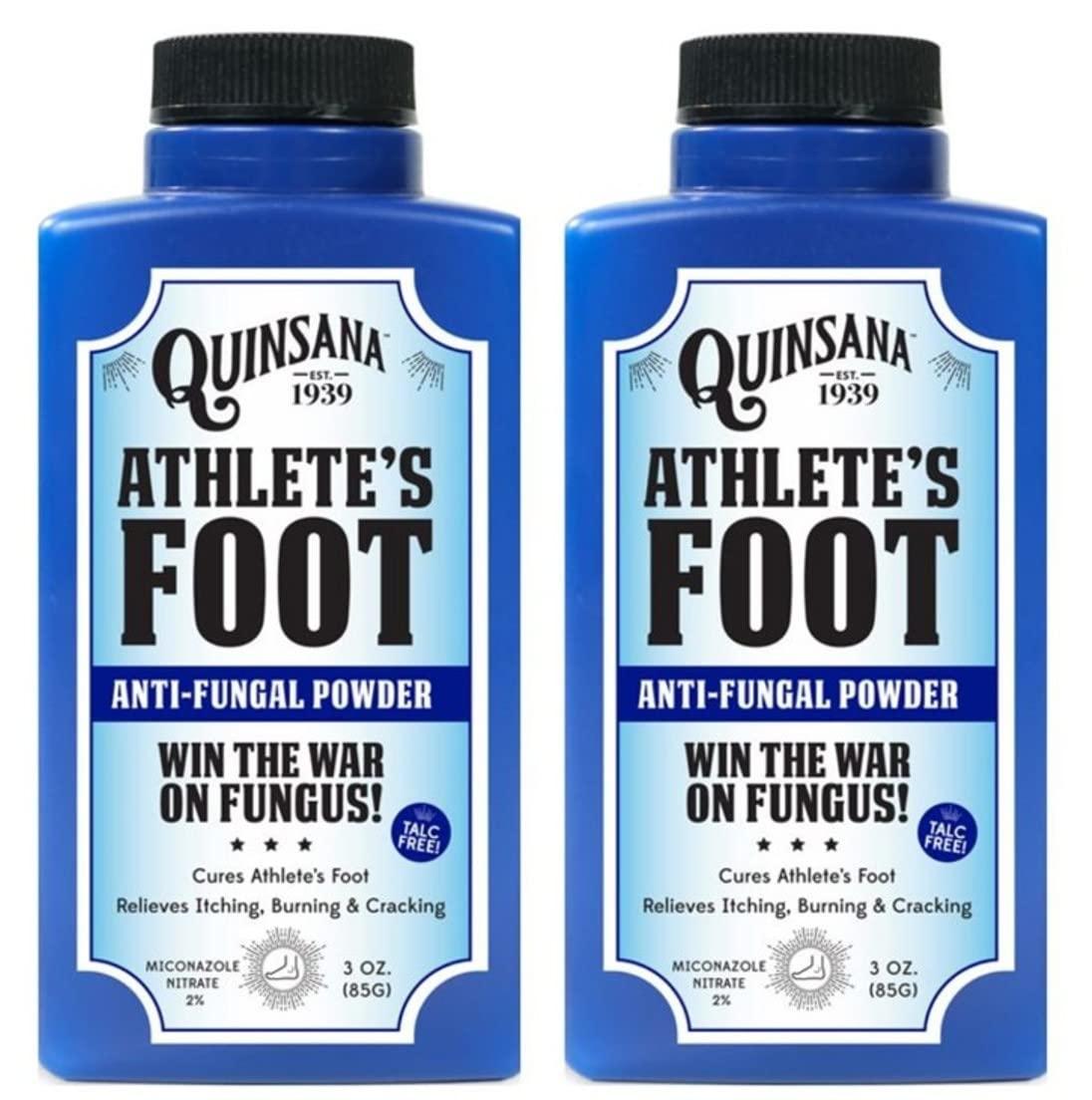 Profoot Care Quinsana Athletes Foot Powder - Anti-Fungal Powder, 1% Tolnaftate, 3 oz