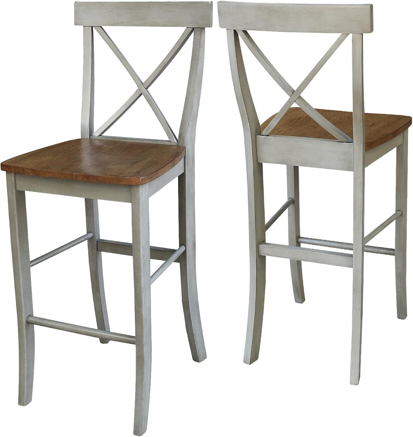 30" X Back Barstool - International Concepts