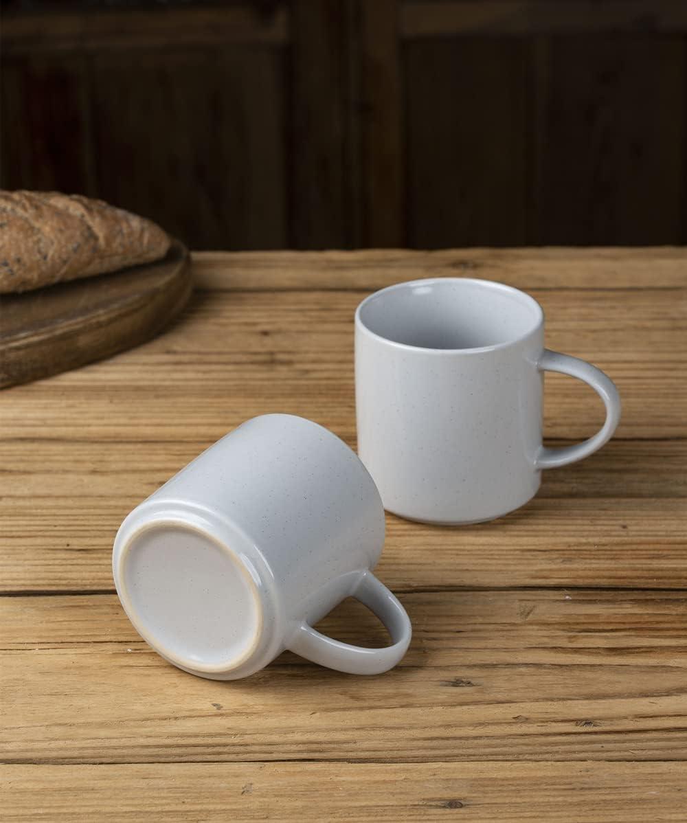 Lior Stoneware 14oz Coffee Mug (Set of 4)