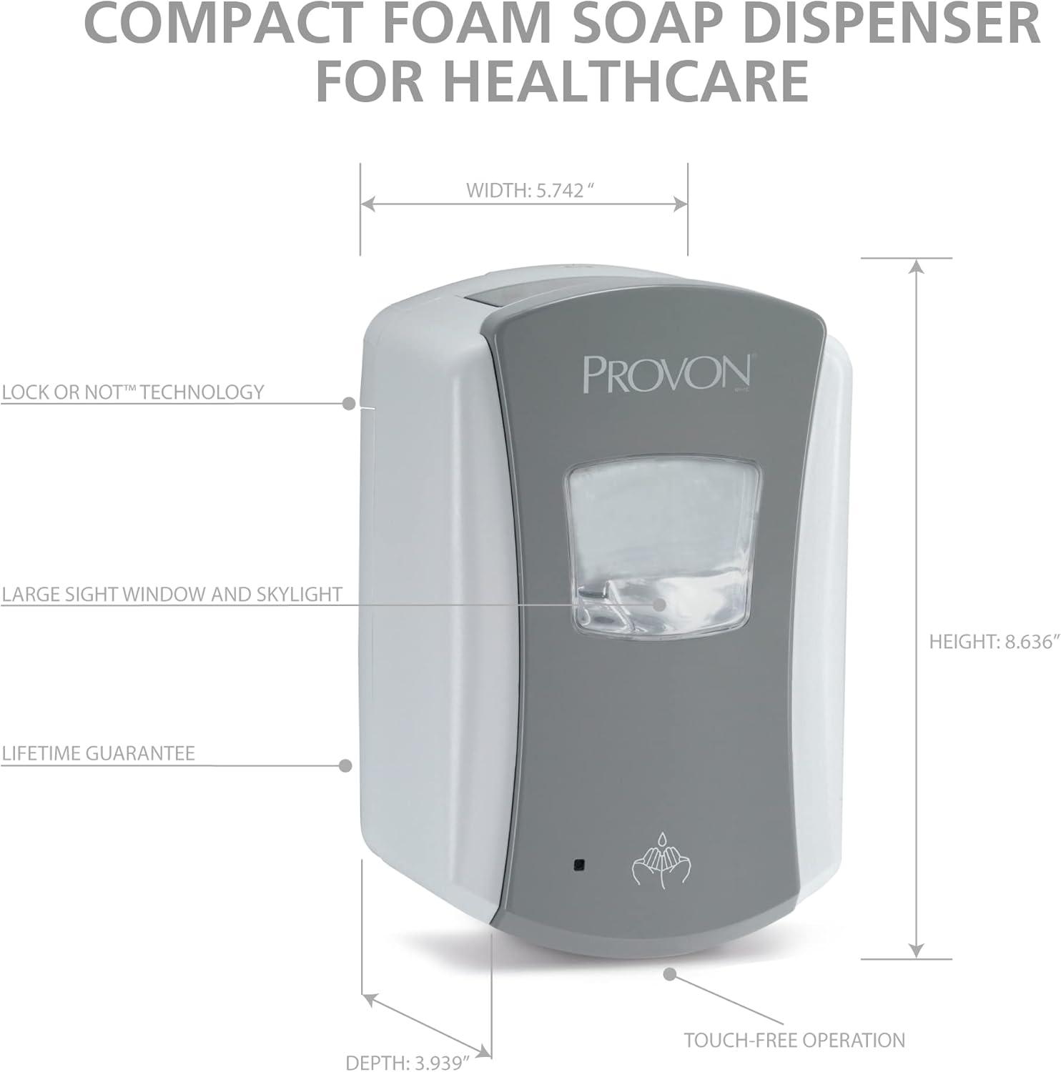 Provon Soap Dispenser,700mL,Gray 1371-04 1371-04 ZO-G4249874