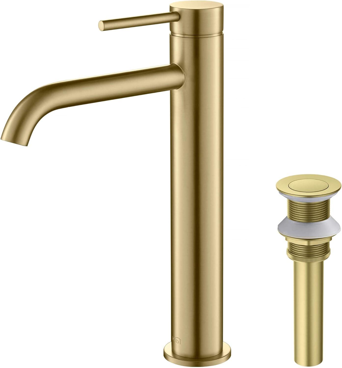 Circular Vessel Sink Faucet Single-handle Bathroom Faucet