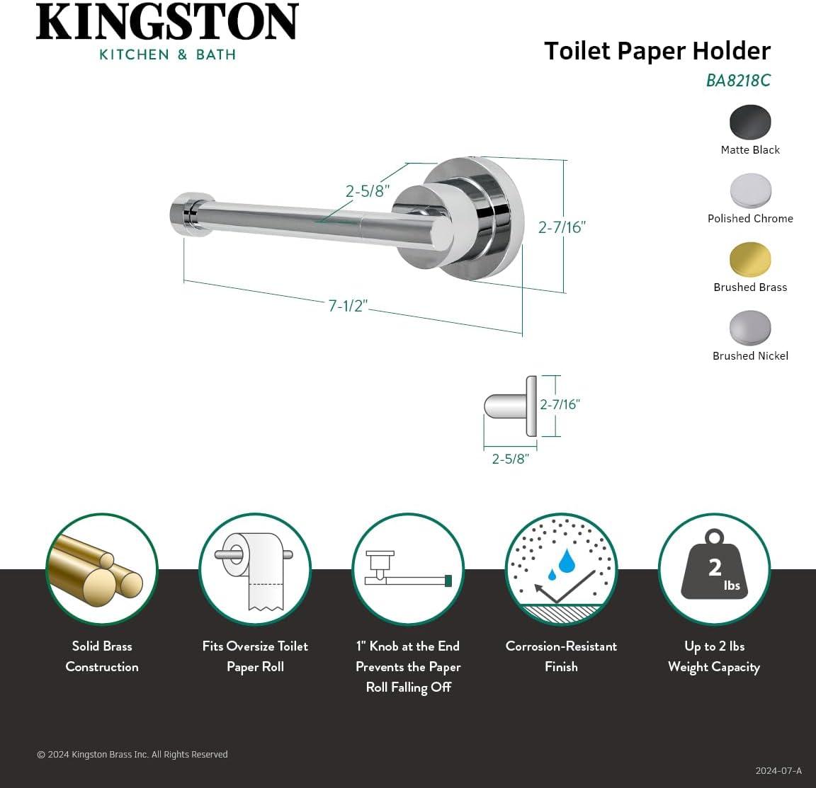 Kingston Brass Concord Toilet Paper Holder