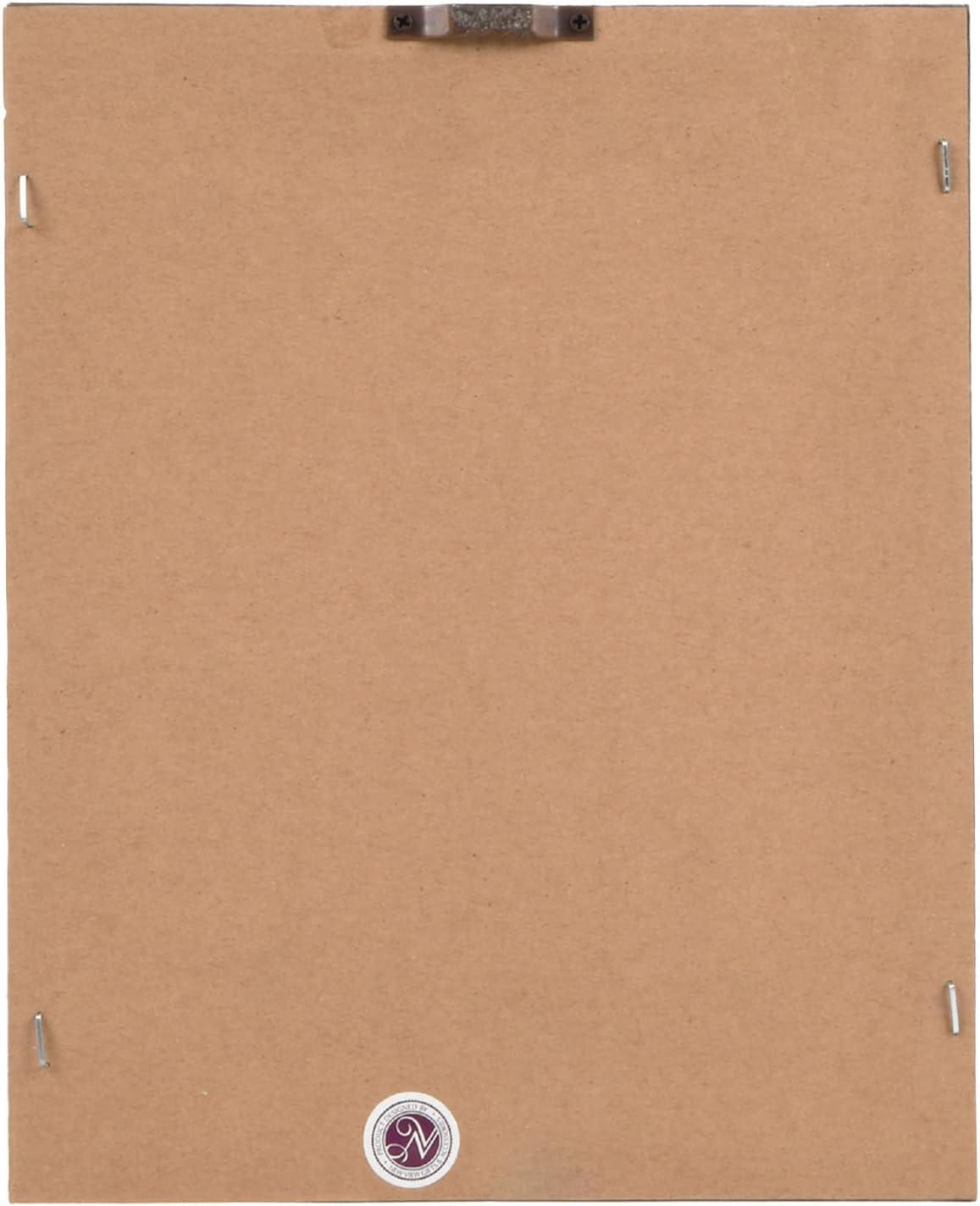 Haven Home Décor Laugh Often 8" x 10" Rustic Wall Décor, Pebble Art with Gray-Washed Frame, Natural