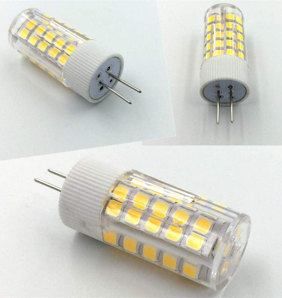 Warm White Dimmable G4 Bi-Pin LED Bulbs 6-Pack