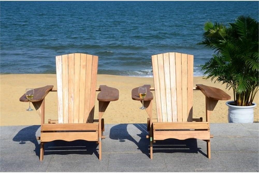 Breetel Adirondack 2 Per Box Indoor/Outdoor (Set Of 2) - PAT7034 - Natural - Safavieh