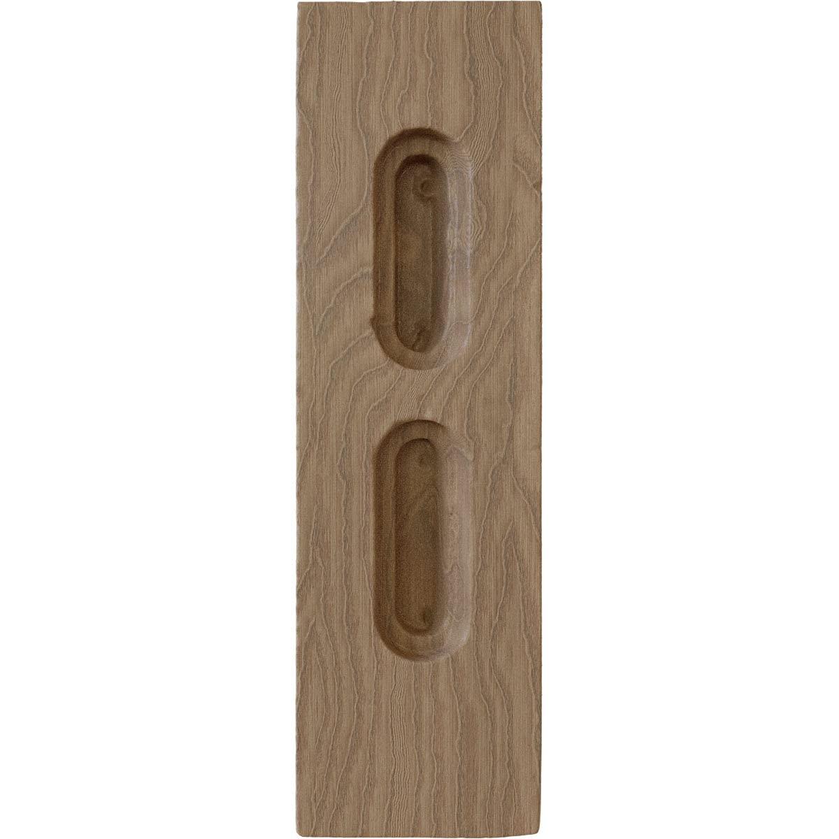 Ekena Millwork 1 3/4"W x 6"D x 6"H Small Olympic Wood Bracket, Mahogany