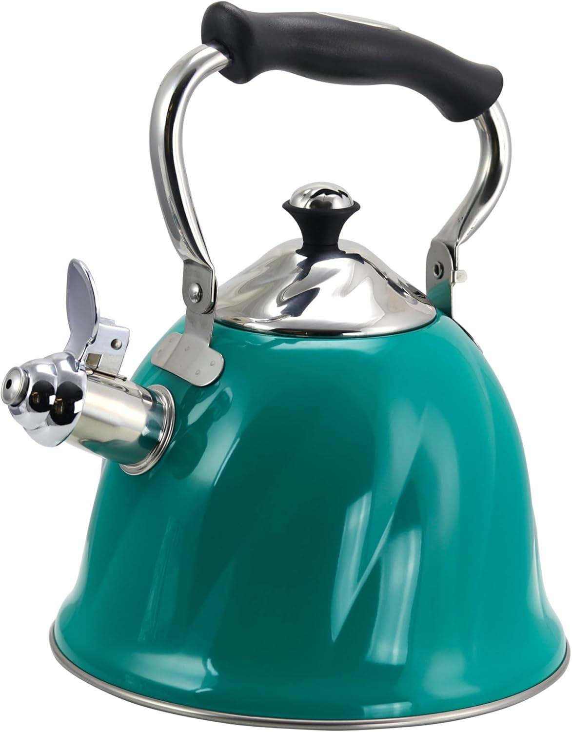 Mr. Coffee Alderton 2.3-Quart Tea Kettle with Lid, Multiple Colors